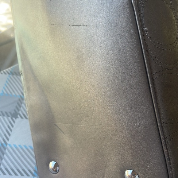 Coach Stylish Taupe Satchel - Picture 3 of 12